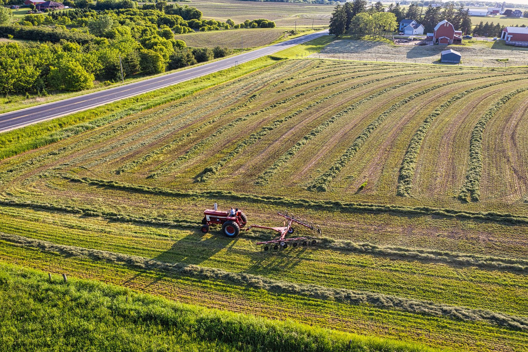 Land viewed from above